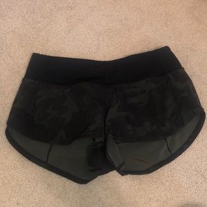 Lulu lemon size 4 camo shorts.
